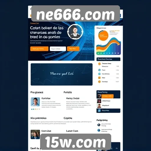 análise da interface de usuário do site ne666